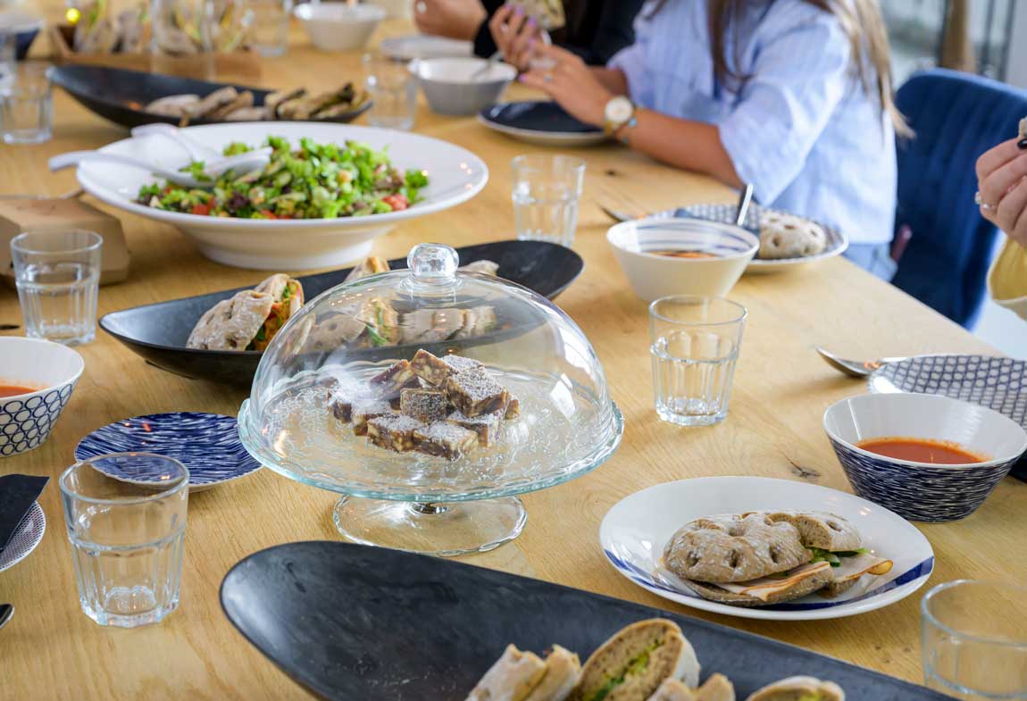 Catering op maat trainingslocatie